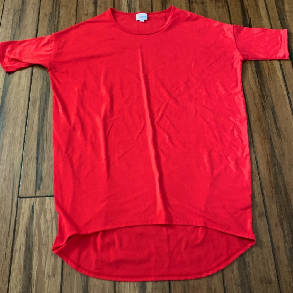 Orange Lula Roe Long shirt